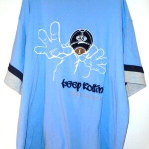 Keep Rolllin' Men's 3XL 48 Jeans Co T Shirt Embroidered Hip Hop Grunge Urban